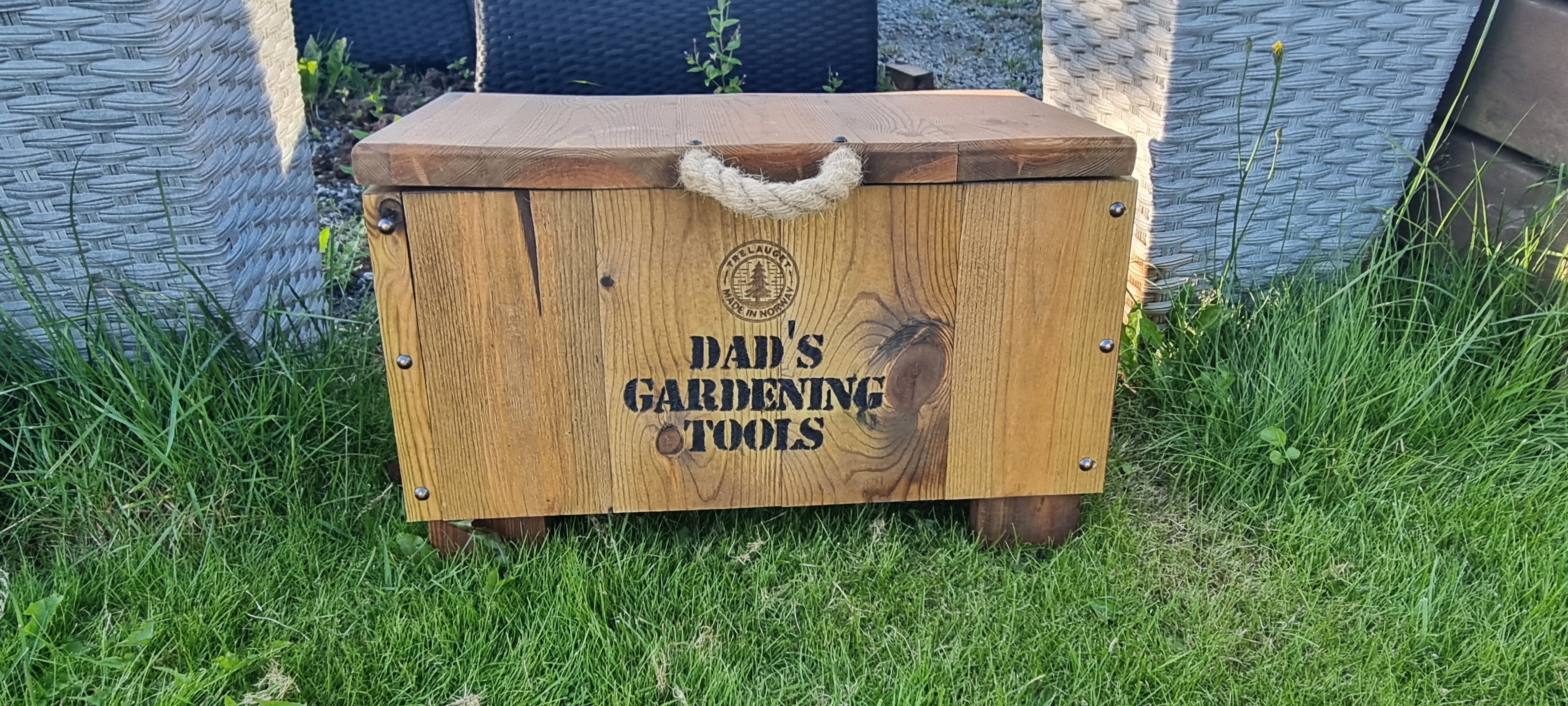 Kjølekasse med egendefinert gravering