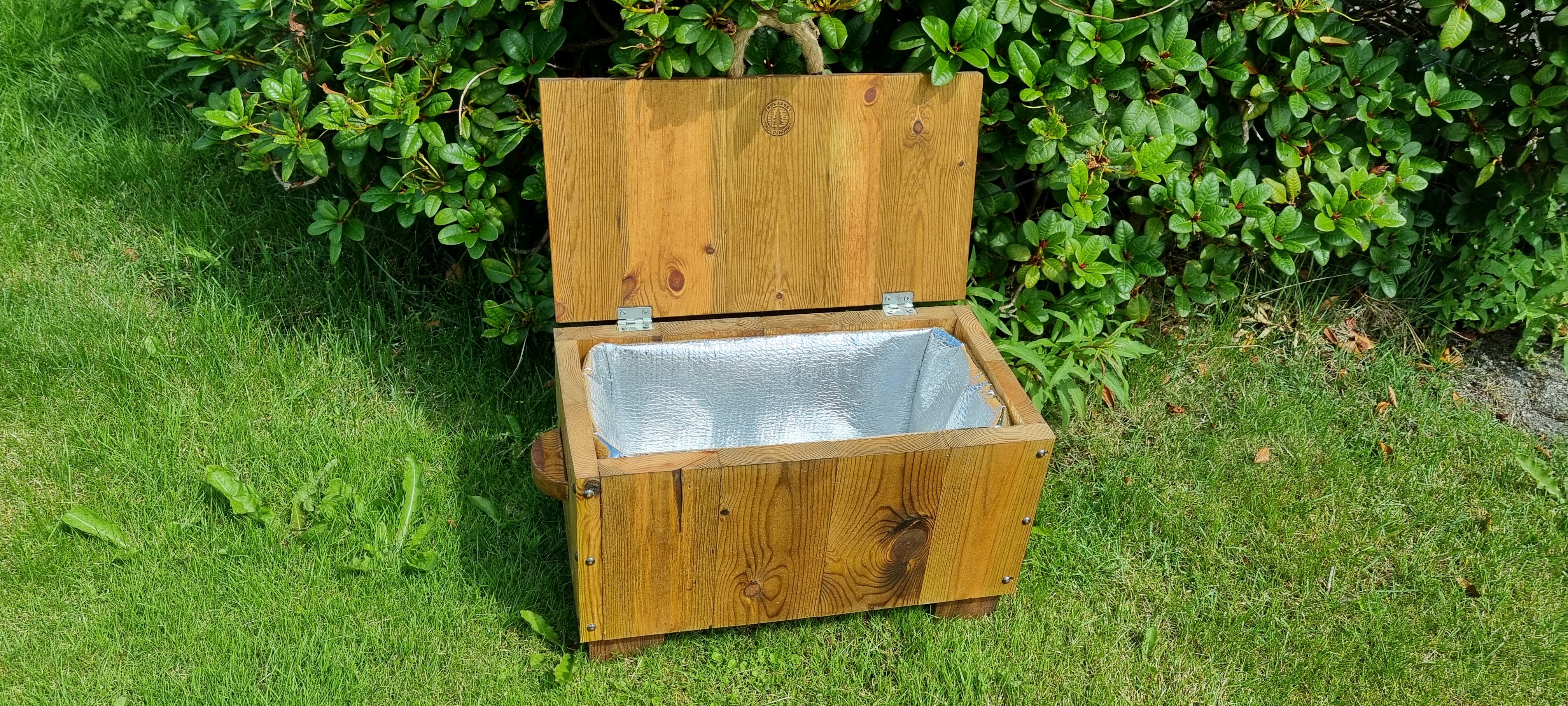 Kjølekasse åpen med kjølepose