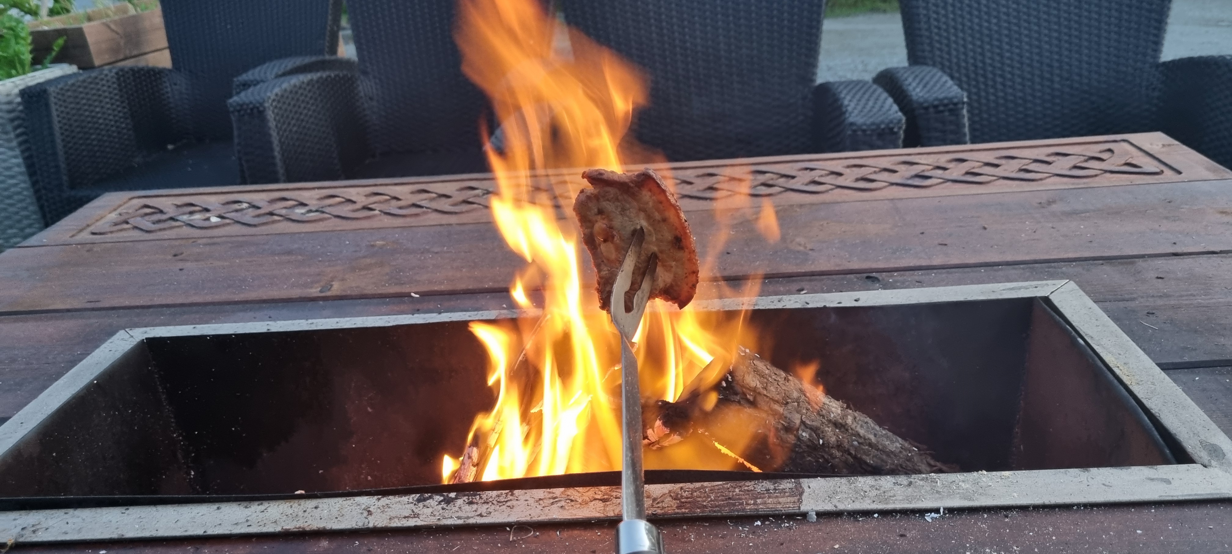 Grilling på Langbord Mini